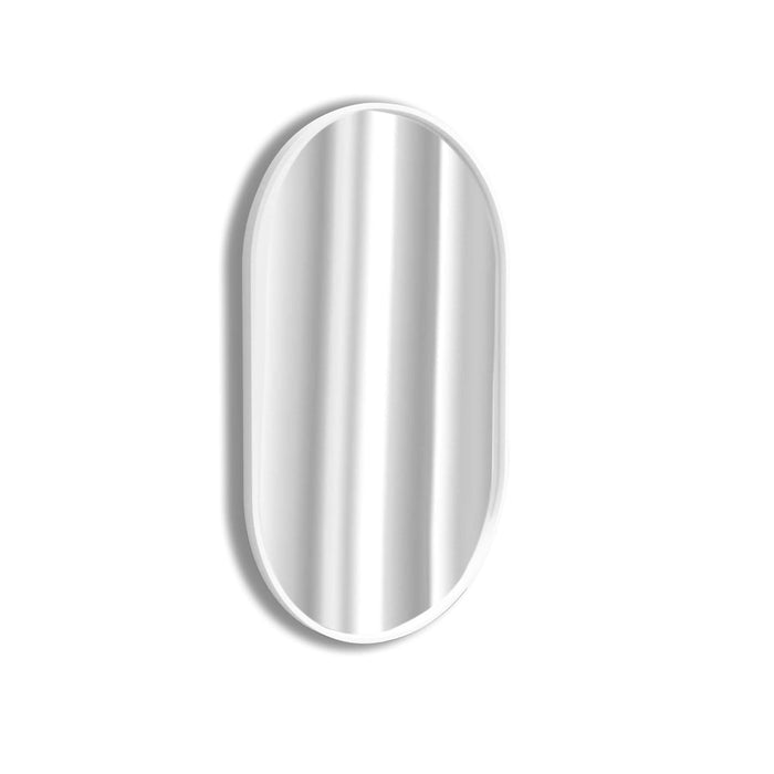 Natalia White Pill Shaped Mirror - SHINE MIRRORS AUSTRALIA