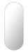 Nessa White Pill Mirror Large: 100cm x 2.5cm x 40cm - SHINE MIRRORS AUSTRALIA