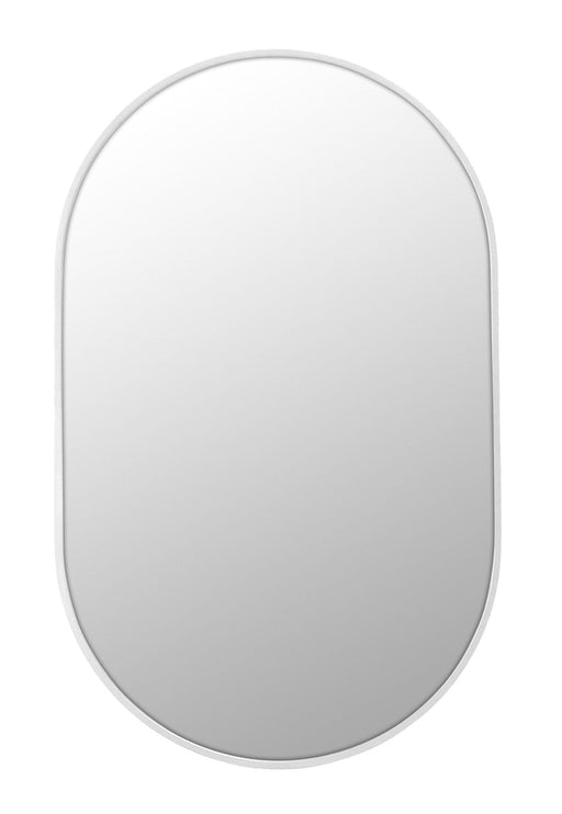 Nessa White Pill Mirror Medium: 90cm x 2.5cm x 56cm - SHINE MIRRORS AUSTRALIA