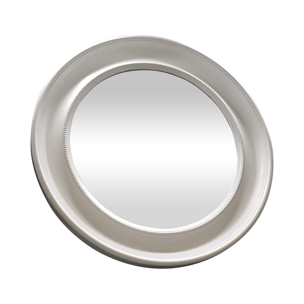 Normie Round White Wall Mirror — SHINE MIRRORS AUSTRALIA