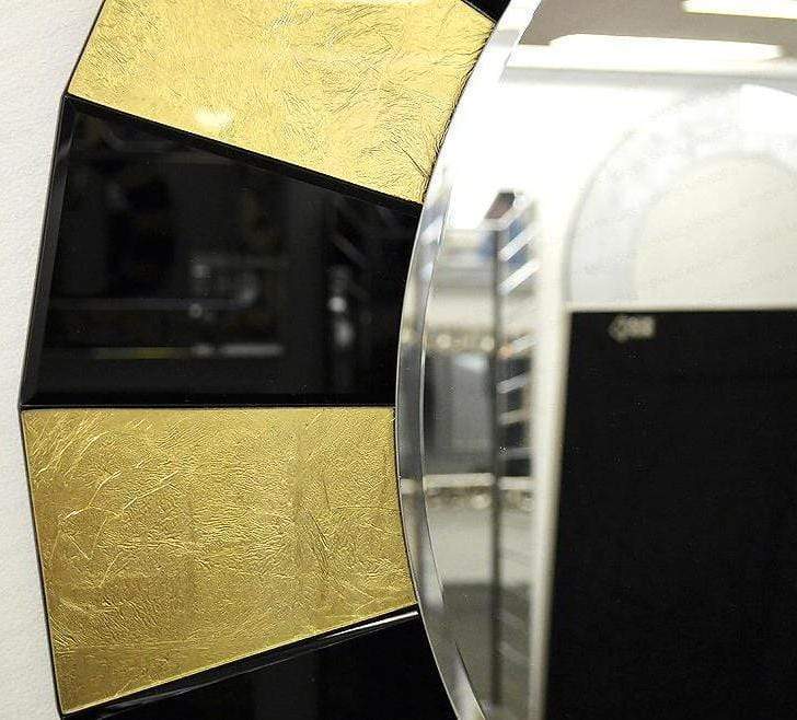 Renatta Round Gold Wall Mirror - SHINE MIRRORS AUSTRALIA
