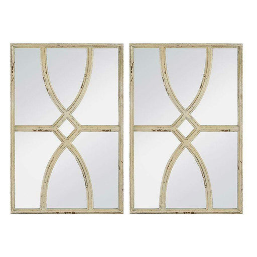 Russom Carved Wall Mirror - Set of 2 - SHINE MIRRORS AUSTRALIA