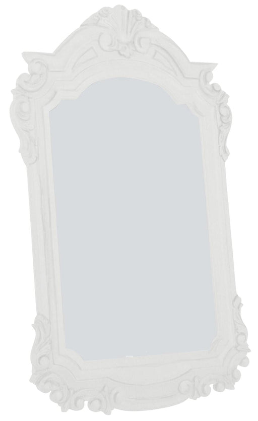 Sari White Arched Wall Mirror