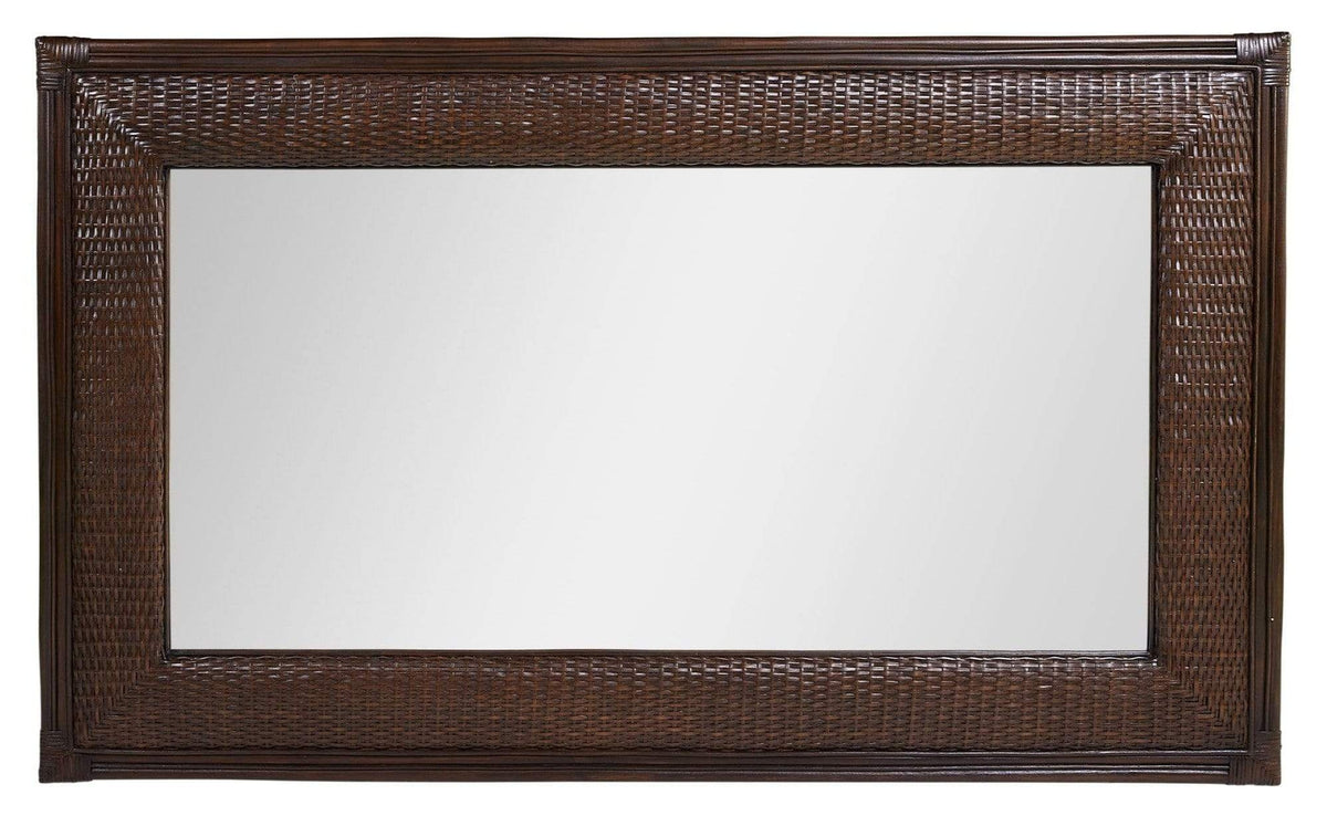 Shalimar Dark Brown Large Wall Mirror — SHINE MIRRORS AUSTRALIA