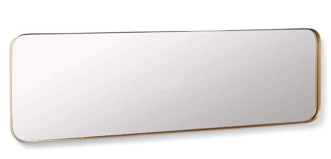 Sheryl Gold Rectangle Wall Mirror - SHINE MIRRORS AUSTRALIA