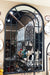 Skylar Black Arched Outdoor Wall Mirror - SHINE MIRRORS AUSTRALIA