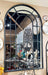 Skylar Black Arched Outdoor Wall Mirror - SHINE MIRRORS AUSTRALIA