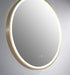 Sphere Brushed Brass Round Backlit LED Bathroom Mirror - SHINE MIRRORS AUSTRALIA