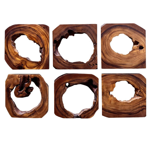 Uttermost Adlai Wood Wall Art Set of 6 - SHINE MIRRORS AUSTRALIA