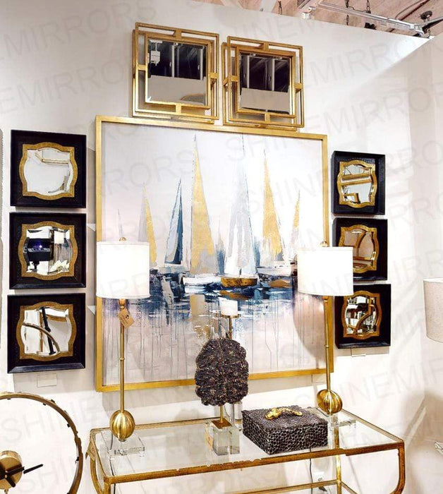 Uttermost Allick Square Wall Mirrors Set of 2 — SHINE MIRRORS AUSTRALIA