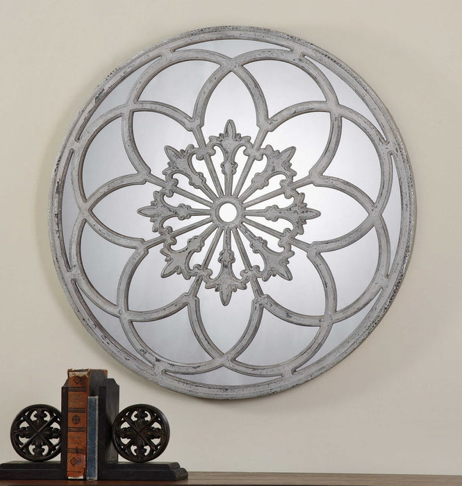 Uttermost Conselyea Decorative Round Wall Mirror - SHINE MIRRORS AUSTRALIA