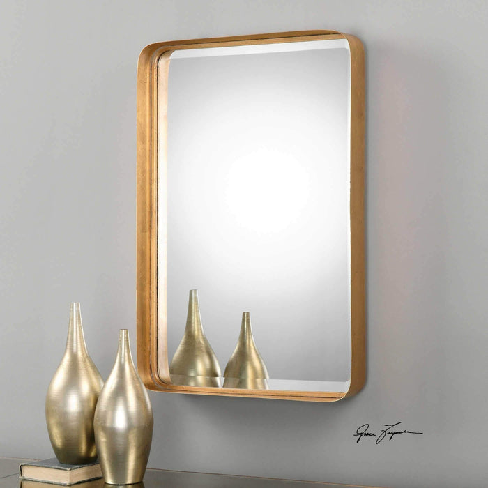 Uttermost Crofton Gold Vanity Mirror - SHINE MIRRORS AUSTRALIA