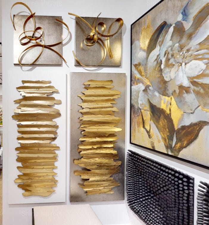 Uttermost Harmony Metal Wall Decor Set of 2 — SHINE MIRRORS AUSTRALIA