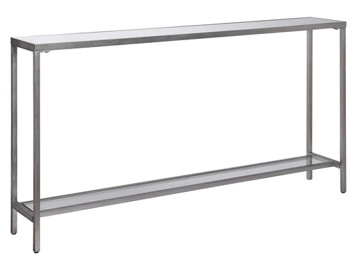 Uttermost Hayley Silver Mirrored Console Table - SHINE MIRRORS AUSTRALIA