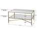 Uttermost Henzler Mirrored Coffee Table - 24276 - SHINE MIRRORS AUSTRALIA