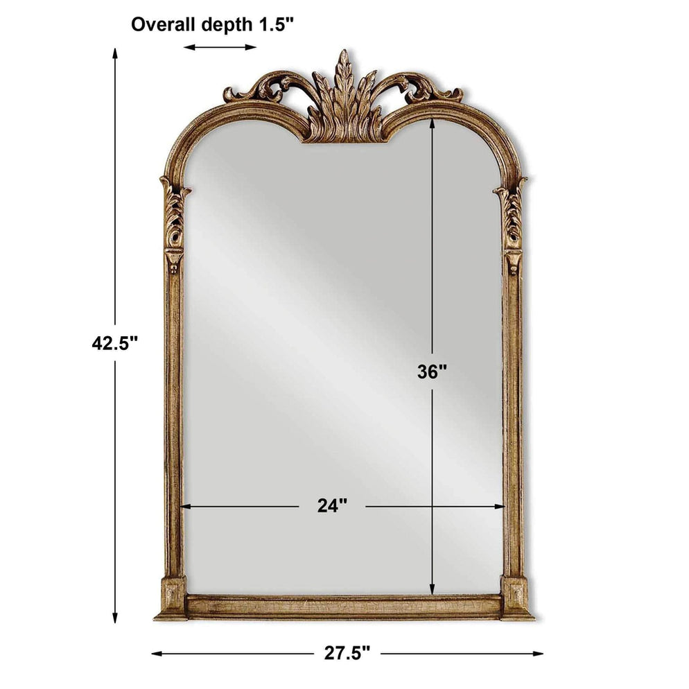 Uttermost Jacqueline Arched Wall Mirror — SHINE MIRRORS AUSTRALIA