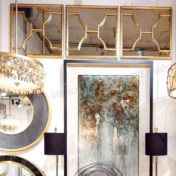 Uttermost Misa Squares Wall Mirror - Set of 2 — SHINE MIRRORS AUSTRALIA