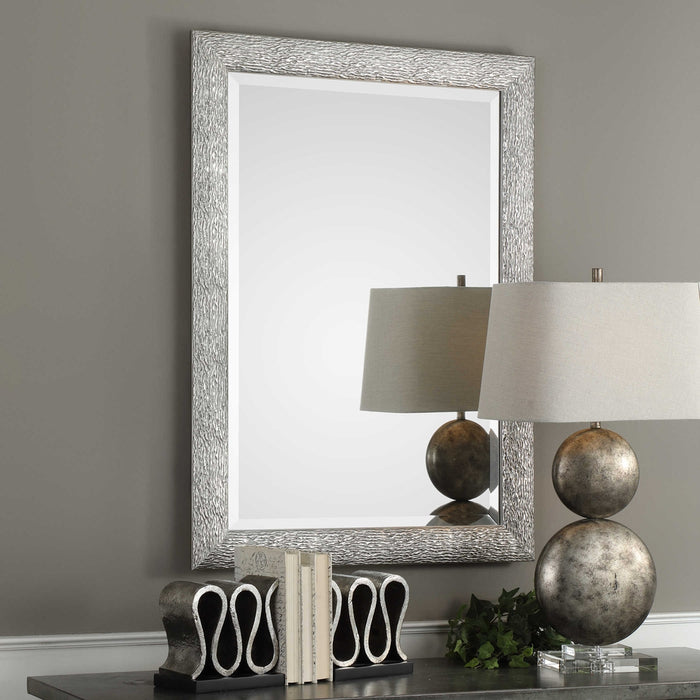 Uttermost Mossley Silver Wall Mirror - SHINE MIRRORS AUSTRALIA