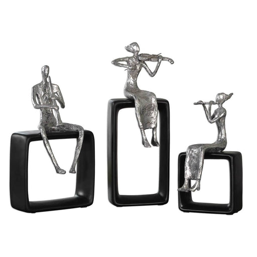 Uttermost Musical Ensemble Statues Set of 3