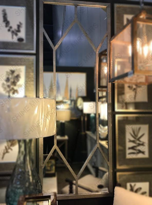 Uttermost Sarconi Silver Large Wall Mirror - SHINE MIRRORS AUSTRALIA