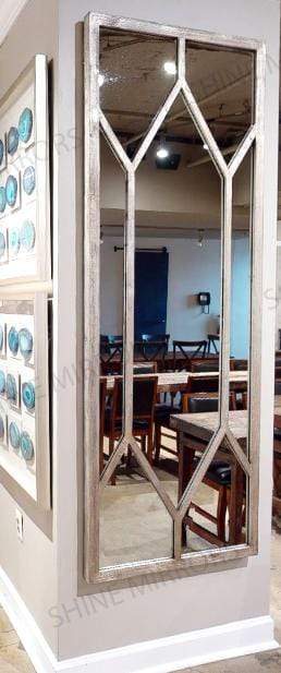 Uttermost Sarconi Silver Large Wall Mirror - SHINE MIRRORS AUSTRALIA