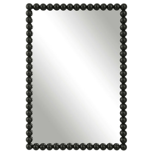 Uttermost Serna Black Vanity Wall Mirror