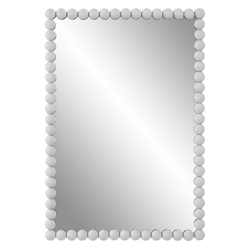 Uttermost Serna White Vanity Wall Mirror