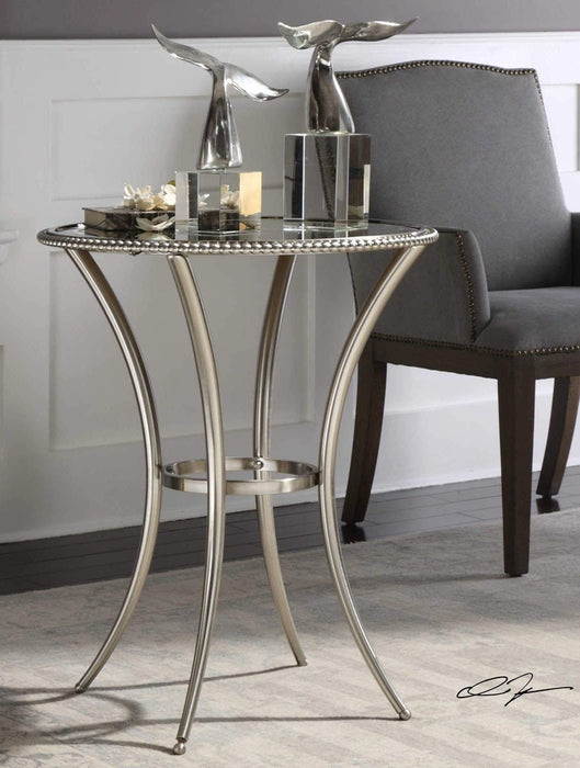 Uttermost Sherise Mirrored Accent Table