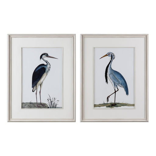 Uttermost Shore Birds Framed Prints Set Of 2 - SHINE MIRRORS AUSTRALIA