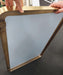 Viola Brushed Brass Gold Wall Mirror