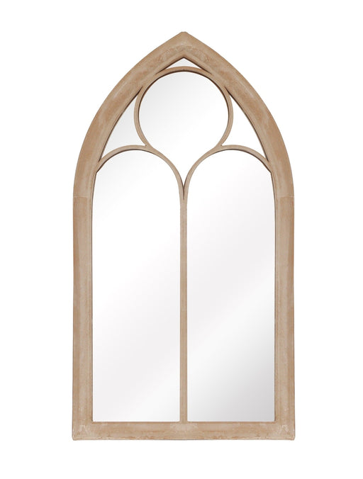 Wiley Arched Wrought Iron Wall Mirror