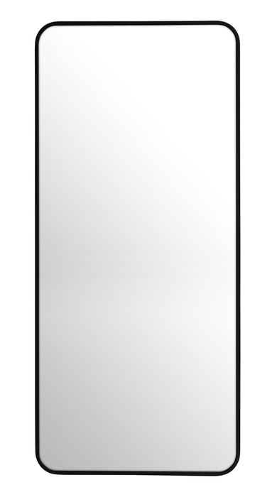 Zoe Black Rectangle Mirror Large: 120cm x 2.5cm x 56cm - SHINE MIRRORS AUSTRALIA